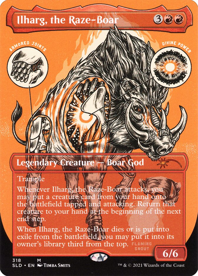Ilharg, the Raze-Boar (318) - Secret Lair Drop (SLD)