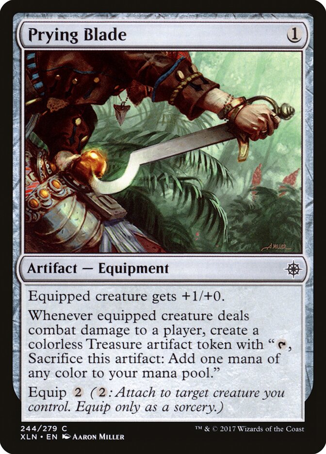 Prying Blade (244) - Ixalan (XLN)