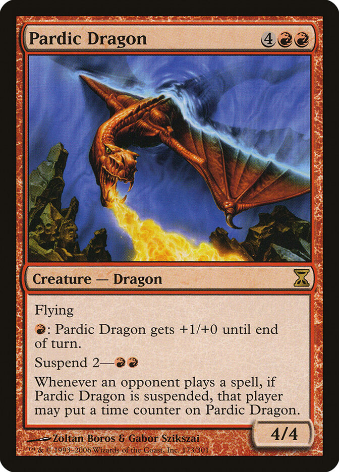 Pardic Dragon (173) - Time Spiral (TSP)