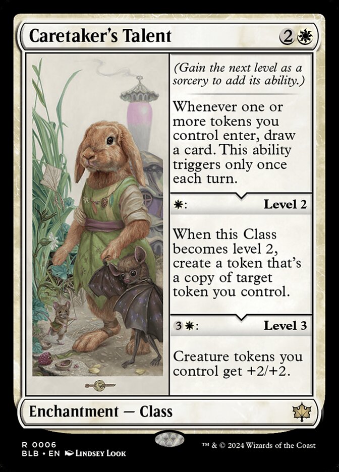 Caretaker's Talent (6) - Bloomburrow (BLB)