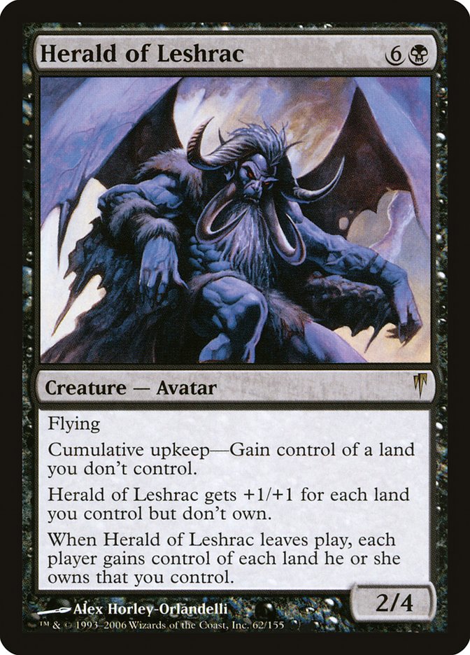 Herald of Leshrac (62) - Coldsnap (CSP)
