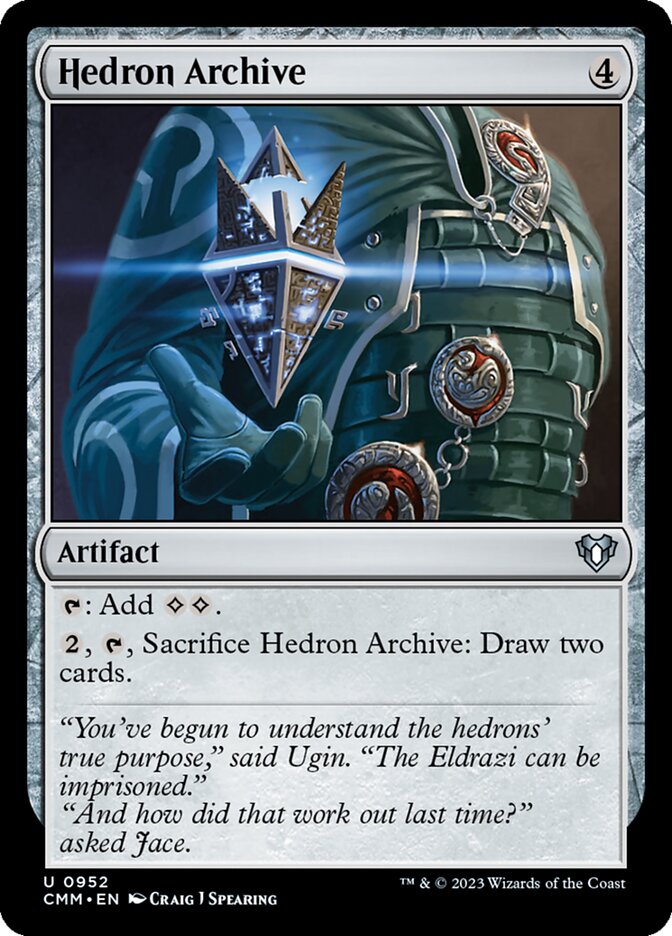 Hedron Archive (952) - Commander Masters (CMM)