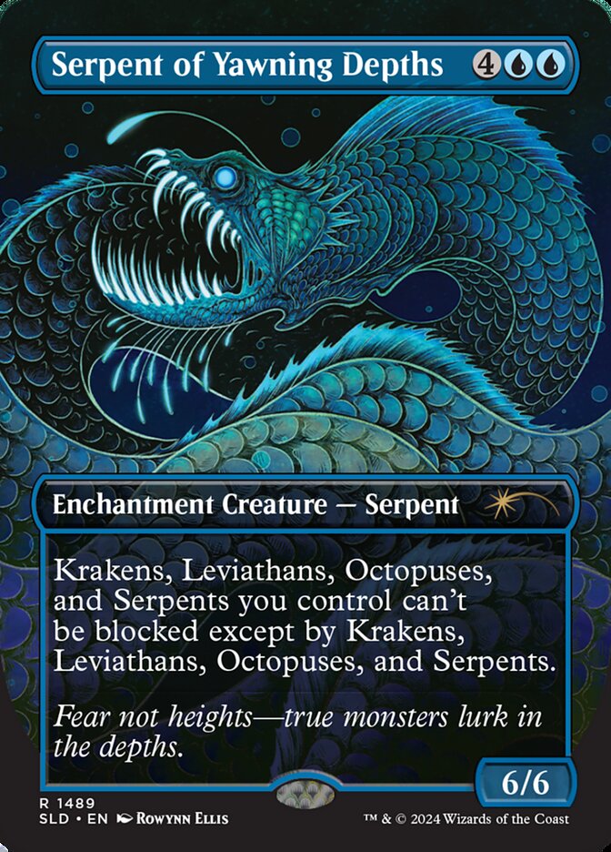 Serpent of Yawning Depths (1489) - Secret Lair Drop (SLD)