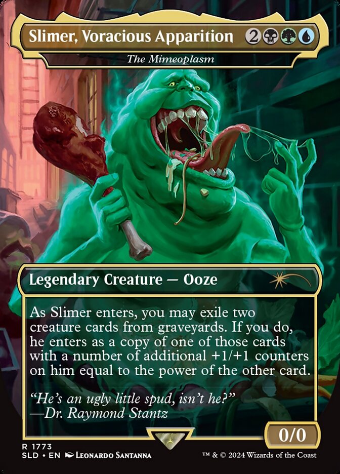 Slimer, Voracious Apparition - The Mimeoplasm (1773) - Secret Lair Drop (SLD)