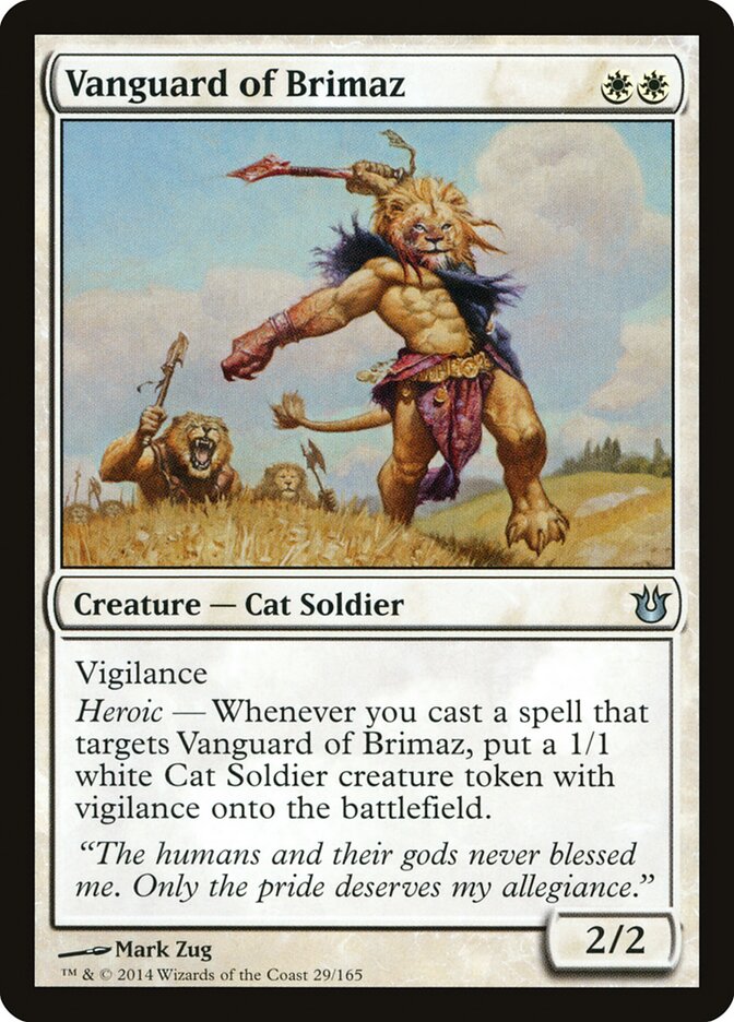 Vanguard of Brimaz (29) - Born of the Gods (BNG)