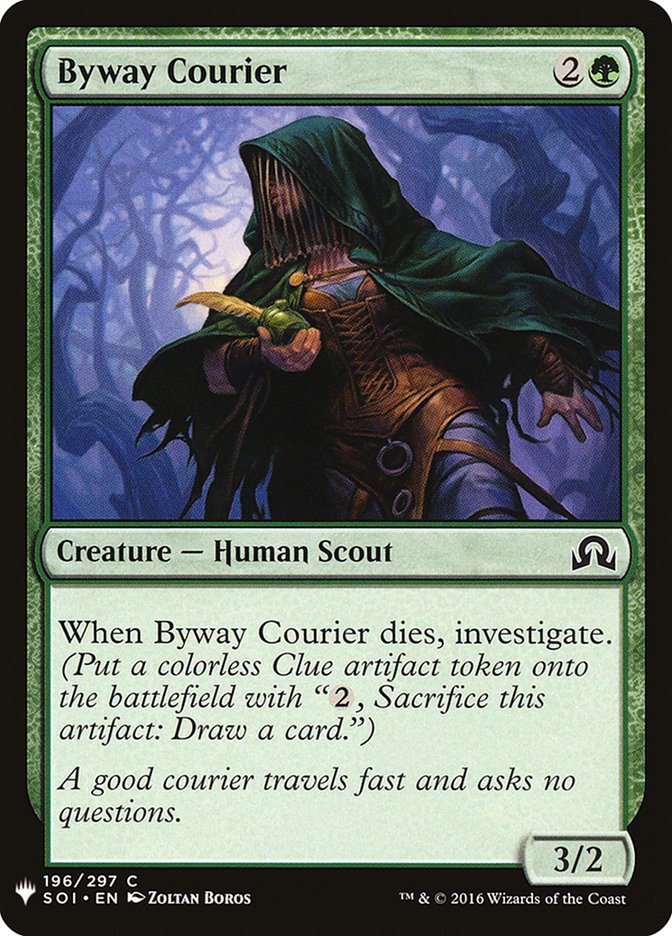 Byway Courier - The List (PLST)