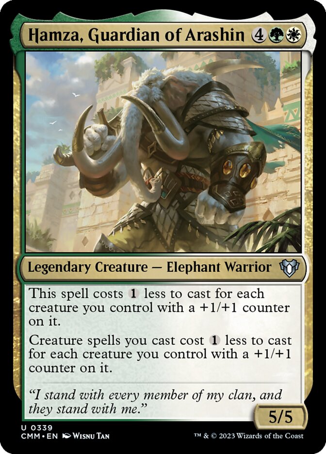 Hamza, Guardian of Arashin (339) - Commander Masters (CMM)