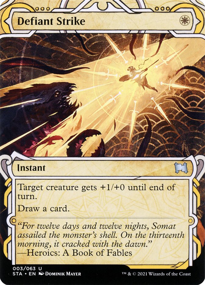 Defiant Strike (3) - Strixhaven Mystical Archive (STA)