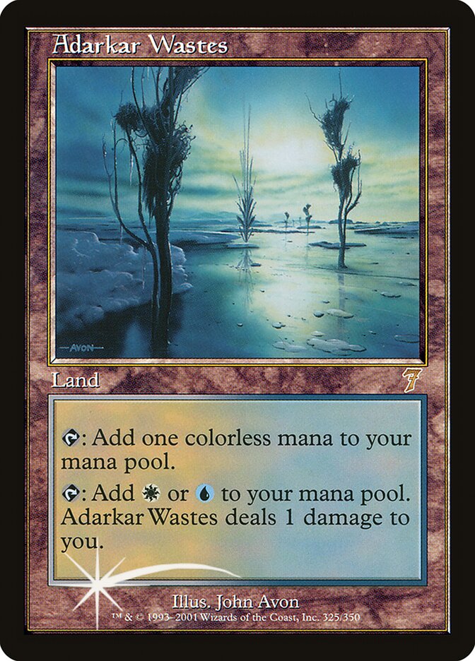 Adarkar Wastes (325) - Seventh Edition (7ED)
