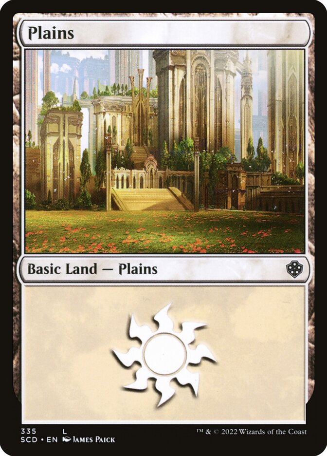 Plains (335) - Starter Commander Decks (SCD)