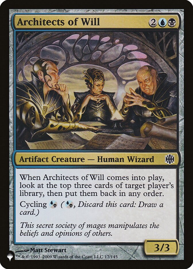 Architects of Will (ARB-17) - The List (PLST)