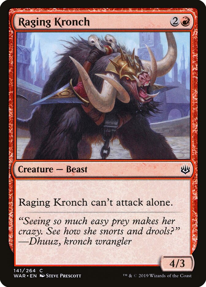 Raging Kronch (141) - War of the Spark (WAR)