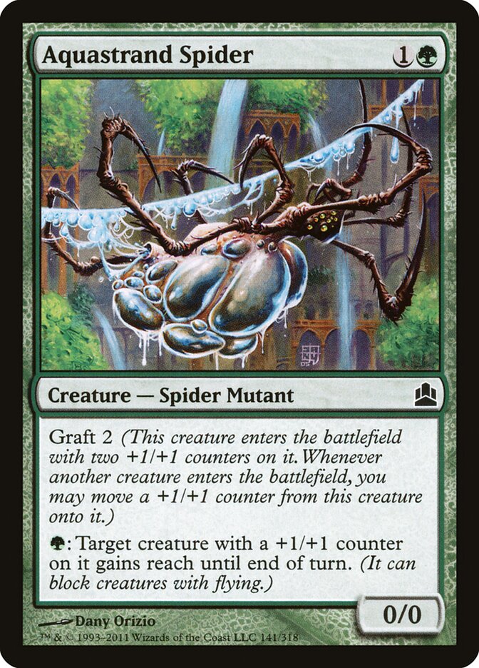 Aquastrand Spider (141) - Commander 2011 (CMD)