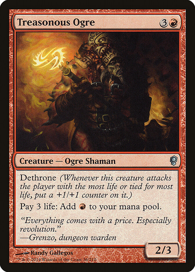 Treasonous Ogre (36) - Conspiracy (CNS)