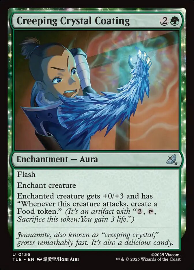 Creeping Crystal Coating (136) - Avatar: The Last Airbender Eternal (TLE)