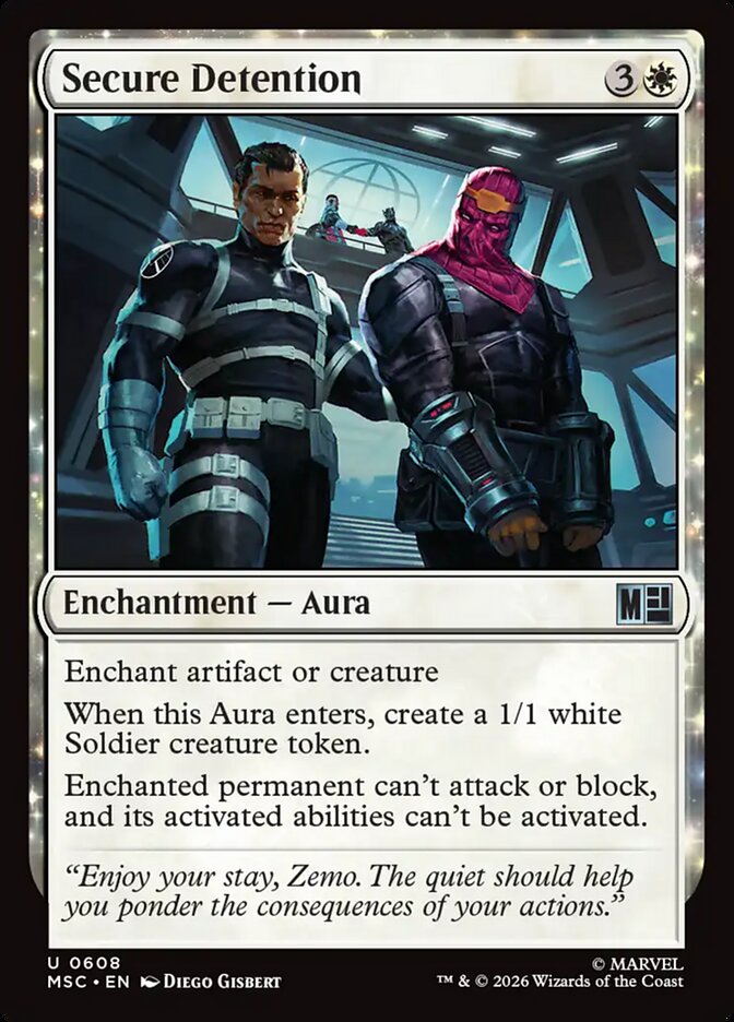 Secure Detention (608) - Marvel Super Heroes Commander (MSC)