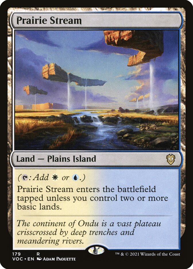Prairie Stream (179) - Crimson Vow Commander (VOC)
