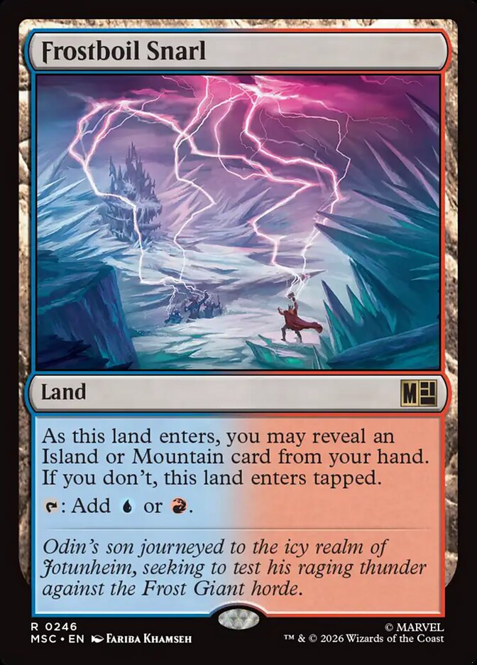 Frostboil Snarl (246) - Marvel Super Heroes Commander (MSC)
