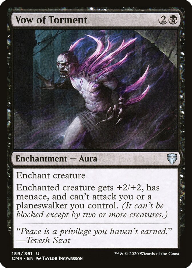 Vow of Torment (159) - Commander Legends (CMR)
