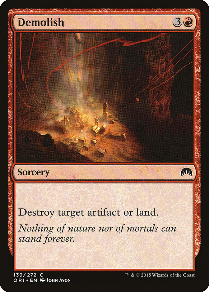 Demolish (139) - Magic Origins (ORI)