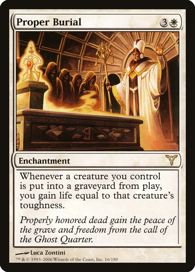 Proper Burial (16) - Dissension (DIS)