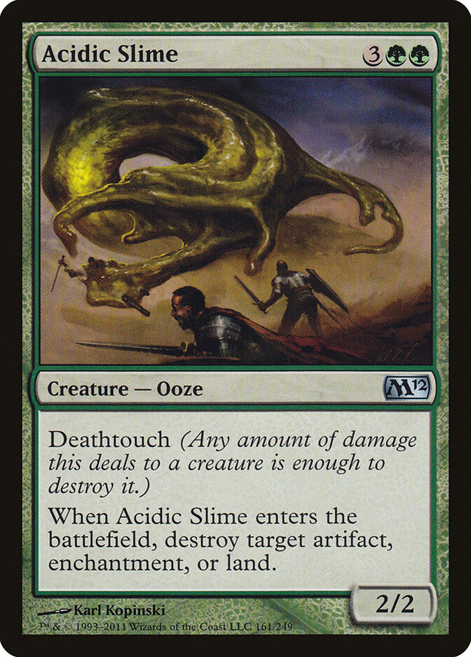 Acidic Slime (161) - Magic 2012 (M12)