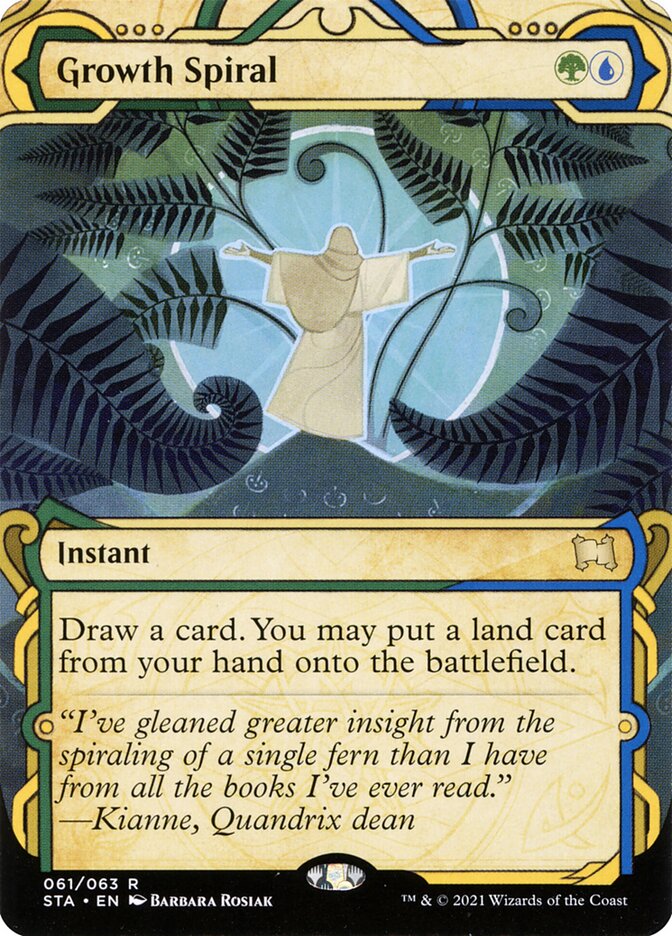 Growth Spiral (61) - Strixhaven Mystical Archive (STA)