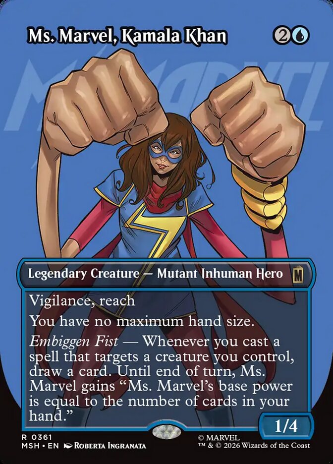 Ms. Marvel, Kamala Khan (361) - Marvel Super Heroes (MSH)