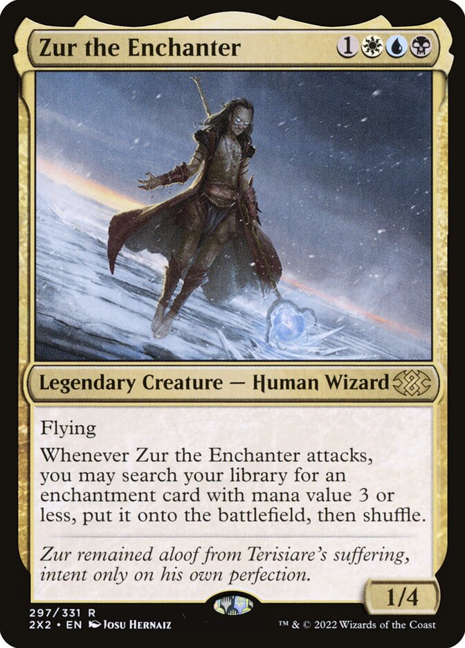 Zur the Enchanter (297) - Double Masters 2022 (2X2)