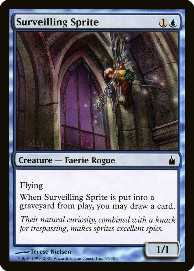 Surveilling Sprite (67) - Ravnica: City of Guilds (RAV)
