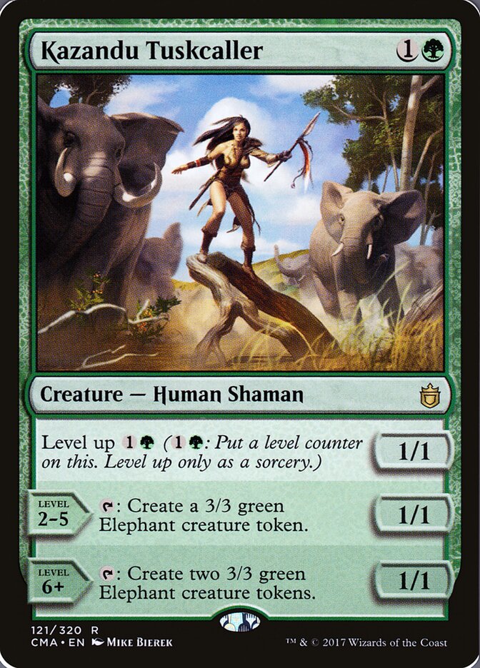 Kazandu Tuskcaller (121) - Commander Anthology (CMA)