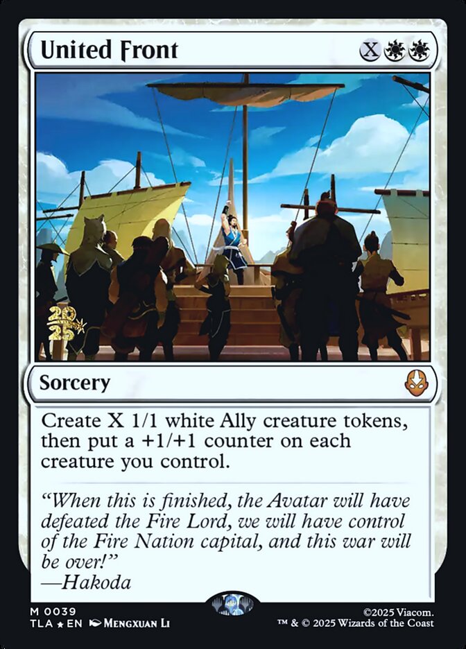 United Front (39s) - Avatar: The Last Airbender Promos (PTLA)