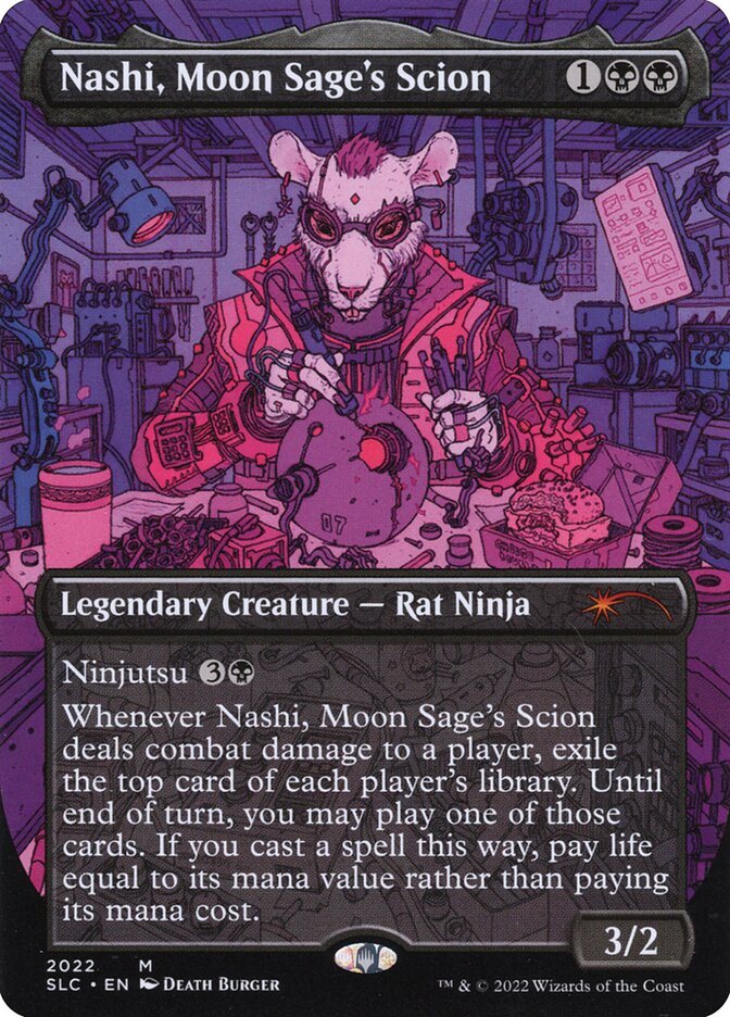 Nashi, Moon Sage's Scion (2022) - Secret Lair Countdown (SLC)