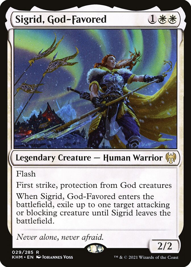 Sigrid, God-Favored (29) - Kaldheim (KHM)