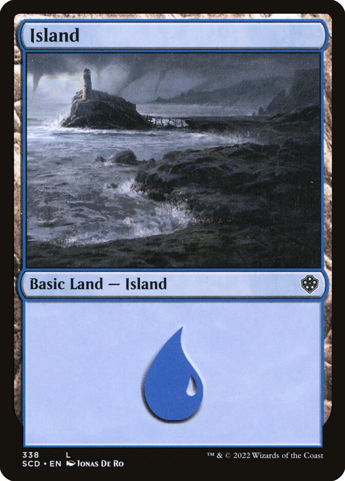 Island (338) - Starter Commander Decks (SCD)