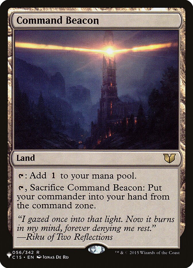 Command Beacon (C15-56) - The List (PLST)