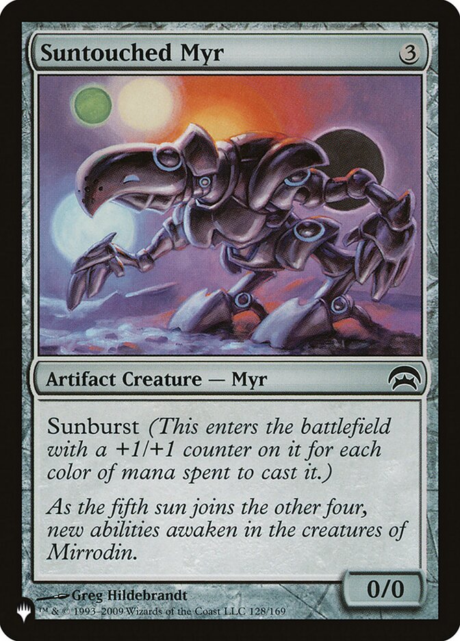 Suntouched Myr (HOP-128) - The List (PLST)