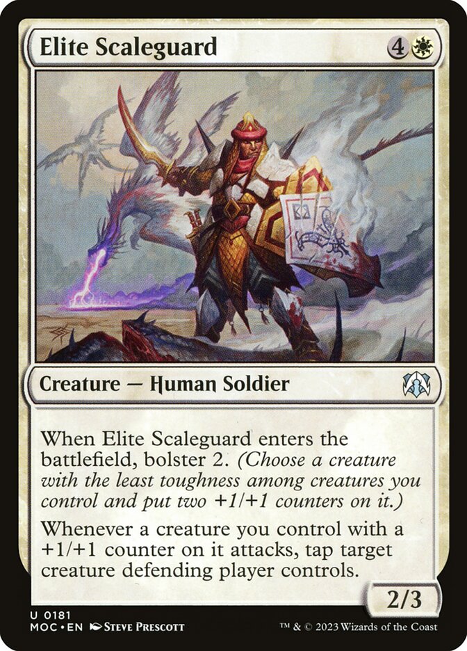 Elite Scaleguard (181) - March of the Machine Commander (MOC)