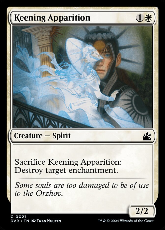 Keening Apparition (21) - Ravnica Remastered (RVR)