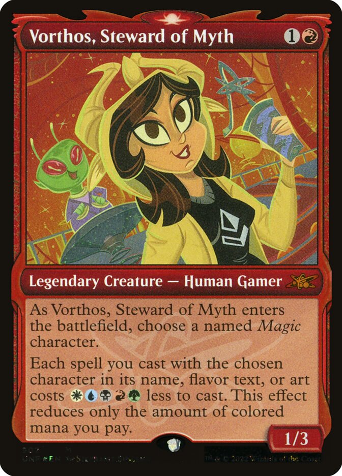 Vorthos, Steward of Myth (502) - Unfinity (UNF)