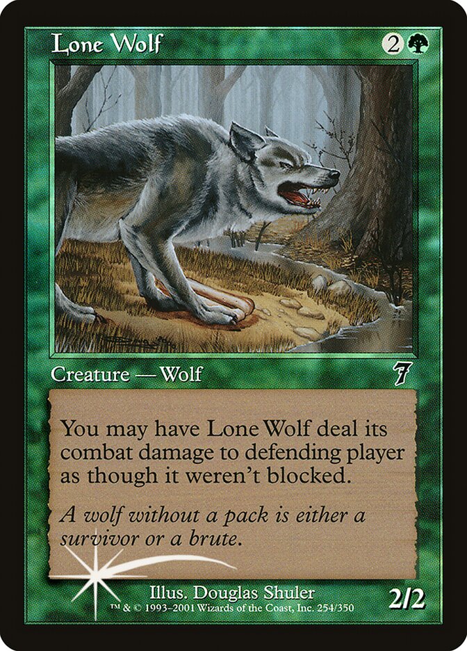Lone Wolf (254) - Seventh Edition (7ED)
