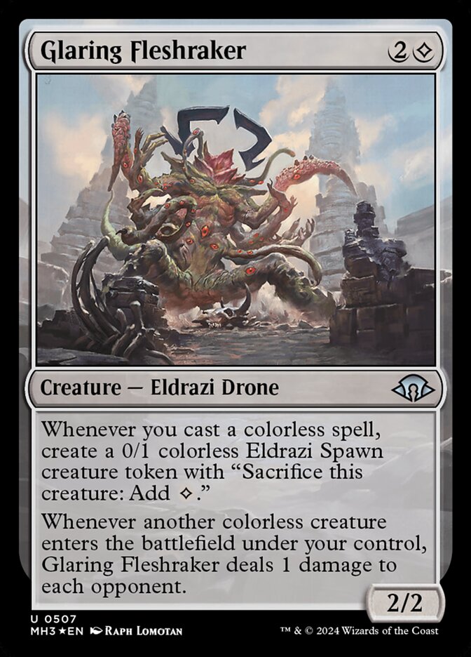 Glaring Fleshraker (507) - Modern Horizons 3 (MH3)