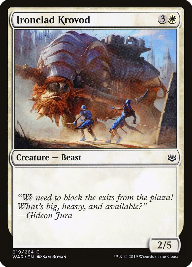 Ironclad Krovod (19) - War of the Spark (WAR)