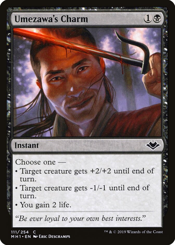 Umezawa's Charm (111) - Modern Horizons (MH1)