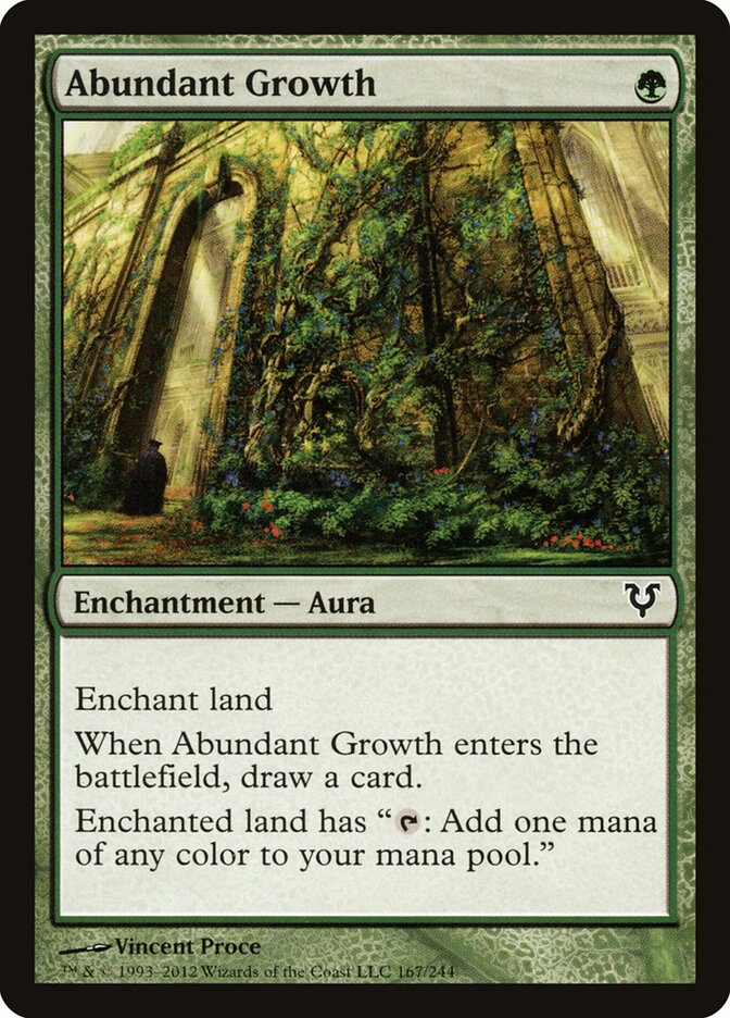 Abundant Growth (167) - Avacyn Restored (AVR)