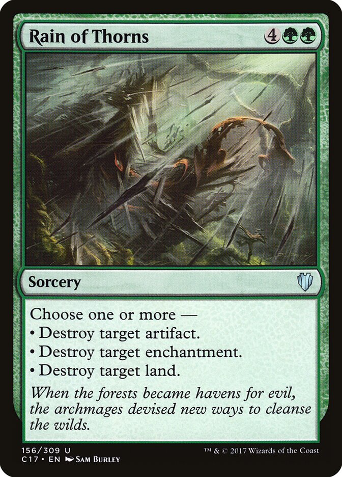 Rain of Thorns (156) - Commander 2017 (C17)