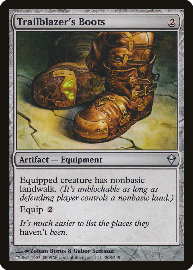 Trailblazer's Boots (208) - Zendikar (ZEN)