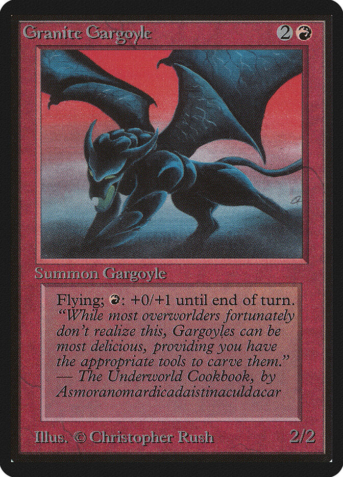Granite Gargoyle (156) - Limited Edition Beta (LEB)