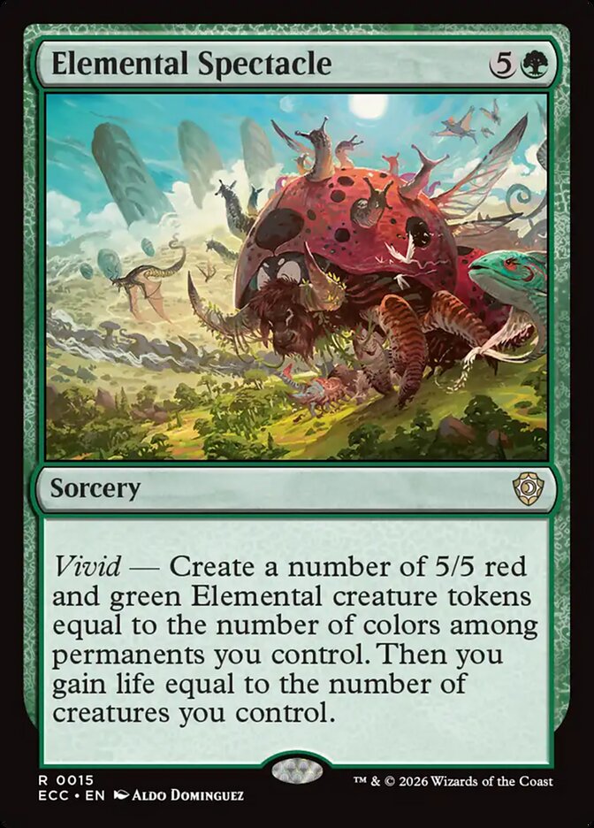 Elemental Spectacle (15) - Lorwyn Eclipsed Commander (ECC)