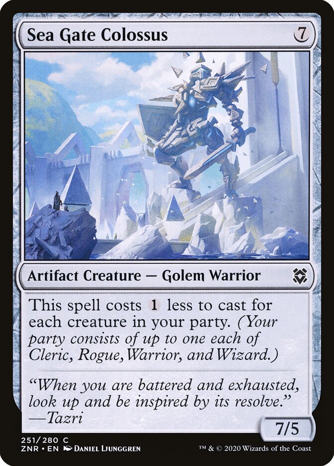 Sea Gate Colossus (251) - Zendikar Rising (ZNR)